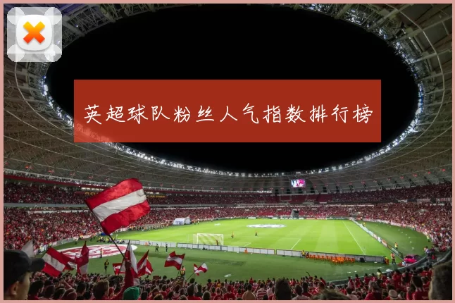 英超球队粉丝人气指数排行榜